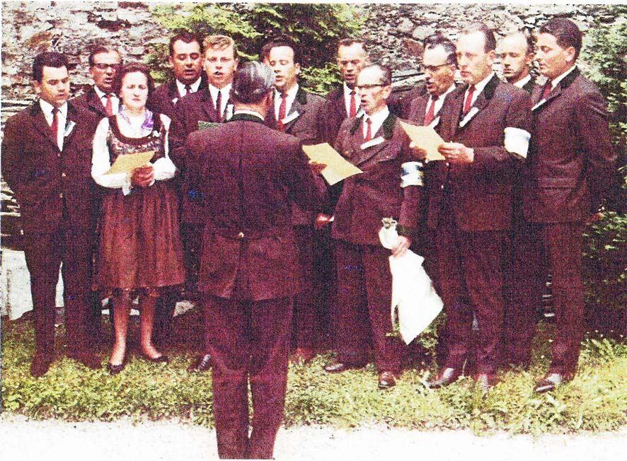 Martha Weger - singt beim MGV- Ossiach im 1. Tenor